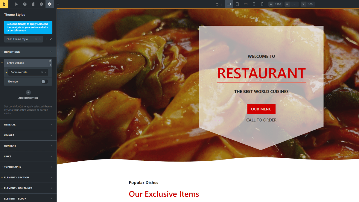 Documentation Accessible Bricks Builder Templates Bricks template
