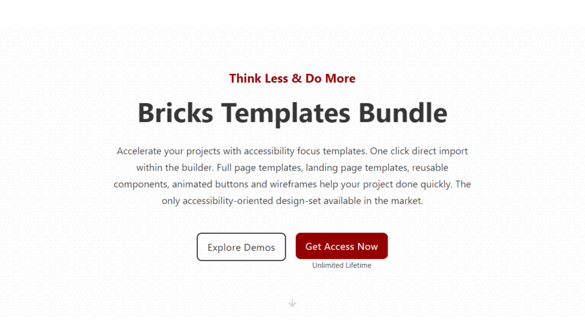 Bricks Builder Templates Accessibility Focus Bricks Builder Templates Accessibility Focus